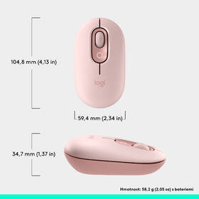 Myš Logitech POP růžová

 obrázek produktu 11 z 13