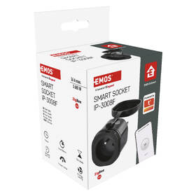 Chytrá zásuvka EMOS GoSmart IP44, IP-3008F, ZigBee 

 obrázek produktu 12 z 13