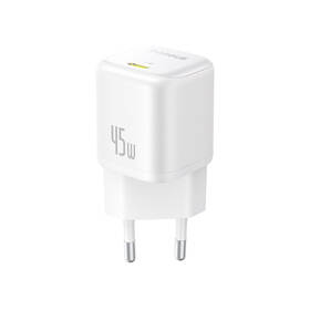 Nabíječka do sítě Baseus PicoGo GaN USB-C PD 45 W bílá

 obrázek produktu 4 z 10