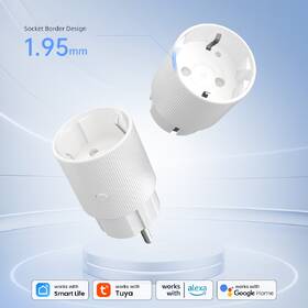 Chytrá zásuvka IMMAX NEO SMART Thin (typ F), Wi-Fi bílá

 obrázek produktu 11 z 19