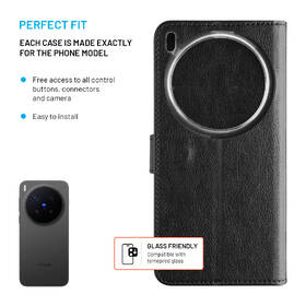 Pouzdro na mobil flipové FIXED Opus na Vivo X300 Pro černé

 obrázek produktu 2 z 7