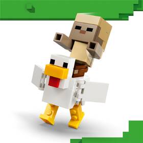 Stavebnice LEGO® Minecraft®  21592 Kuřecí žokej a útok v poušti 

 obrázek produktu 2 z 9