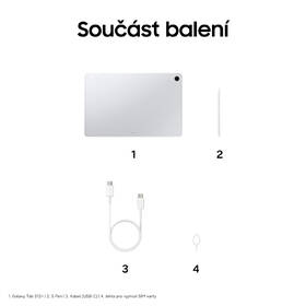 Dotykový tablet Samsung Galaxy Tab S12+ 12 GB / 256 GB + dotykové pero stříbrný

 obrázek produktu 16 z 24