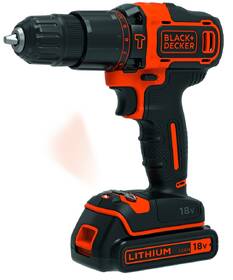 Aku vrtačka Black-Decker BDCHD18K1B2 (s baterií) 

 obrázek produktu 7 z 10
