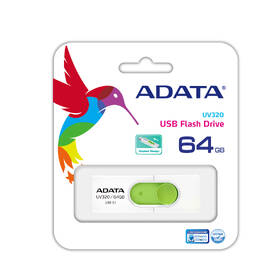 USB Flash ADATA UV320 64GB bílý/zelený

 obrázek produktu 2 z 4