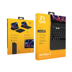 Pouzdro na tablet s klávesnicí ZAGG Keys 2 na Apple iPad Pro 11 CZ/SK černé

 obrázek produktu 3 z 3