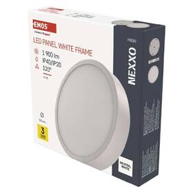 Stropní svítidlo EMOS Nexxo 21W, 22cm, 1900lm, neutrální bílá bílé

 obrázek produktu 2 z 4