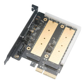 Adaptér AKASA M.2 PCIe SSD and M.2 SATA SSD černý

 obrázek produktu 2 z 6