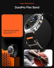 Řemínek Spigen DuraPro Flex na Samsung Galaxy Watch 8 (40/44/46mm) černý

 obrázek produktu 14 z 19