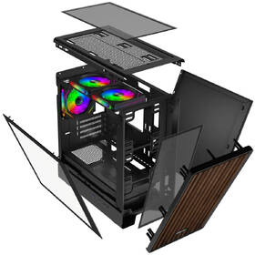 Case Evolveo Panthera, 3x ARGB černá

 obrázek produktu 5 z 9