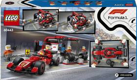 Stavebnice LEGO® City 60443 Zastávka v boxech F1® a personál s vozem Ferrari 

 obrázek produktu 8 z 9