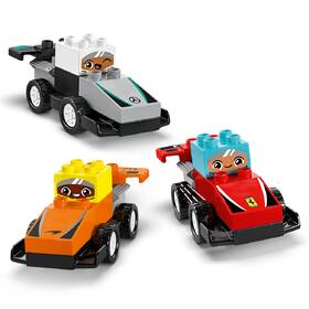 Stavebnice LEGO® DUPLO® 10445 Závodní auta a řidiči týmu F1® 

 obrázek produktu 3 z 9