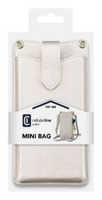 Pouzdro na mobil CellularLine Mini Bag na krk bílé

 obrázek produktu 3 z 3
