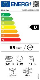 Pračka Electrolux EW6SN506BC bílá barva
