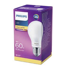Žárovka LED Philips klasik, E27, 7W, teplá bílá 

 obrázek produktu 2 z 2