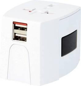 Cestovní adaptér SKROSS MUV USB, univerzální pro 150 zemí 

 obrázek produktu 7 z 10