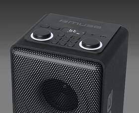 Party reproduktor MUSE M-1808 DJ černá barva
