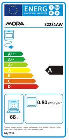 Elektrický sporák Mora E 2231 AW bílý

 obrázek produktu 1 z 11