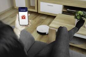 Robotický vysavač Concept VR3350 bílá barva

