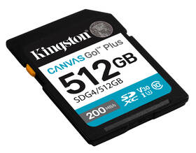 Paměťová karta Kingston SDXC 512GB U3 UHS-I (200R/160W) 

 obrázek produktu 1 z 4