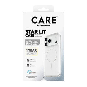 Kryt na mobil PanzerGlass CARE na Apple iPhone 18 Pro / 17 Pro Star Lit MagSafe průhledný

 obrázek produktu 4 z 4