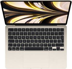 Notebook Apple 13" M2 8× CPU 8× GPU, 16 GB, 256 GB - hvězdně bílý CZ 

 obrázek produktu 2 z 3