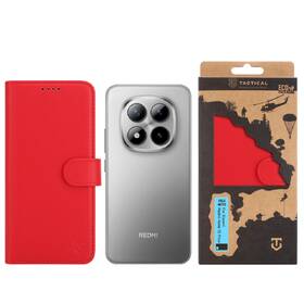 Pouzdro na mobil flipové Tactical Field Notes na Xiaomi Redmi Note 15 Pro+ 4G/5G červené

 obrázek produktu 2 z 2