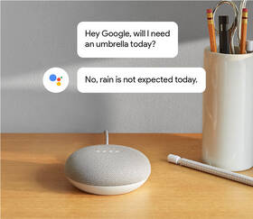 Hlasový asistent Google Home mini Chalk Repack bílý

 obrázek produktu 4 z 4