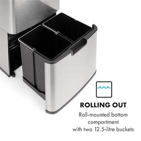 Odpadkový koš Klarstein Touchless, 72 l nerez

 obrázek produktu 5 z 12
