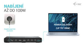 Dokovací stanice i-tec USB-C Triple Display Gen 2, PD 100W 

 obrázek produktu 7 z 9