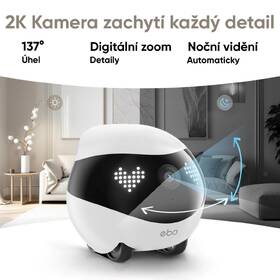 IP kamera Enabot EBO Air 2 bílá

 obrázek produktu 5 z 8
