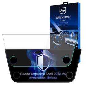 Ochranná fólie pro autorádio 3mk TechWrap Matte Center Display na Škoda Superb 3 2015-24 Amundsen-Bolero 

 obrázek produktu 6 z 6