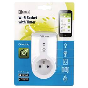 Dálkově ovládaná zásuvka EMOS G-Homa s Wi-Fi 

 obrázek produktu 5 z 6