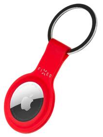 Pouzdro FIXED Silky pro Apple AirTag s kroužkem červené

 obrázek produktu 1 z 3