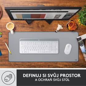 Podložka pod klávesnici a myš Logitech Desk Mat Studio Series. 30 x 70 cm šedá

 obrázek produktu 8 z 10