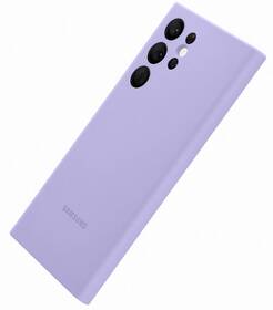 Kryt na mobil Samsung Silicone Cover na Galaxy S22 Ultra fialový

 obrázek produktu 3 z 5