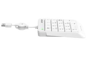 Klávesnice A4Tech FSTYLER FK13P numerická, USB bílá

 obrázek produktu 3 z 4
