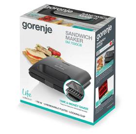 Sendvičovač Gorenje SM703GCB černý

 obrázek produktu 7 z 15