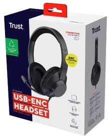 Headset Trust AYDA Max, USB-C/USB-A, ENC černý

 obrázek produktu 7 z 12