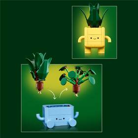 Stavebnice LEGO® Botanicals 10349 Veselé rostlinky 

 obrázek produktu 3 z 9