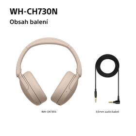 Sluchátka Sony WH-CH730N béžová

 obrázek produktu 10 z 11