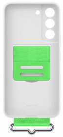 Kryt na mobil Samsung Silicone Cover s poutkem na Galaxy S22 bílý

 obrázek produktu 5 z 5