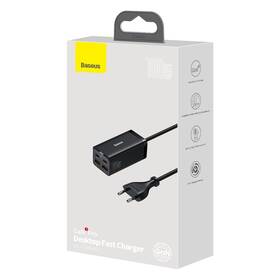 Nabíječka do sítě Baseus GaN3, 2x USB-A, 2x USB-C 100W černá

 obrázek produktu 14 z 15