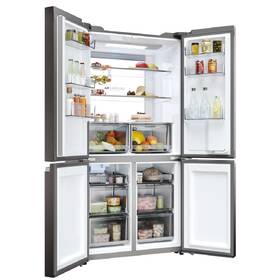 Americká lednice Haier HCR79F19EHMD nerez
