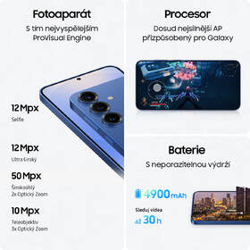 Mobilní telefon Samsung Galaxy S25+ 5G 12 GB / 512 GB světle modrý

 obrázek produktu 5 z 17