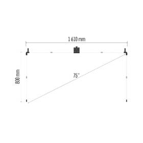 LED pásek EMOS GoSmart Ambientní RGB za TV 75“ (189 cm) ZTV75 

 obrázek produktu 12 z 19