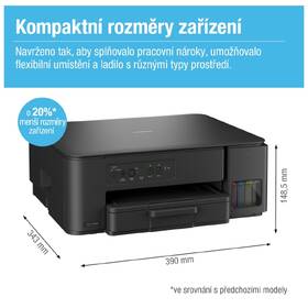 Tiskárna multifunkční Brother DCP-T435W černá

 obrázek produktu 2 z 11