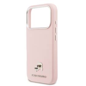 Kryt na mobil Karl Lagerfeld PU Karl and Choupette Heads Pins MagSafe na Apple iPhone 17 Pro růžový

 obrázek produktu 4 z 6