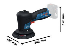 Leštička Bosch Professional GPX 12V-125 (bez baterie) 

 obrázek produktu 1 z 7