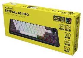 Klávesnice HATOR Skyfall 65 PRO Wireless, US layout černá/bílá

 obrázek produktu 7 z 7